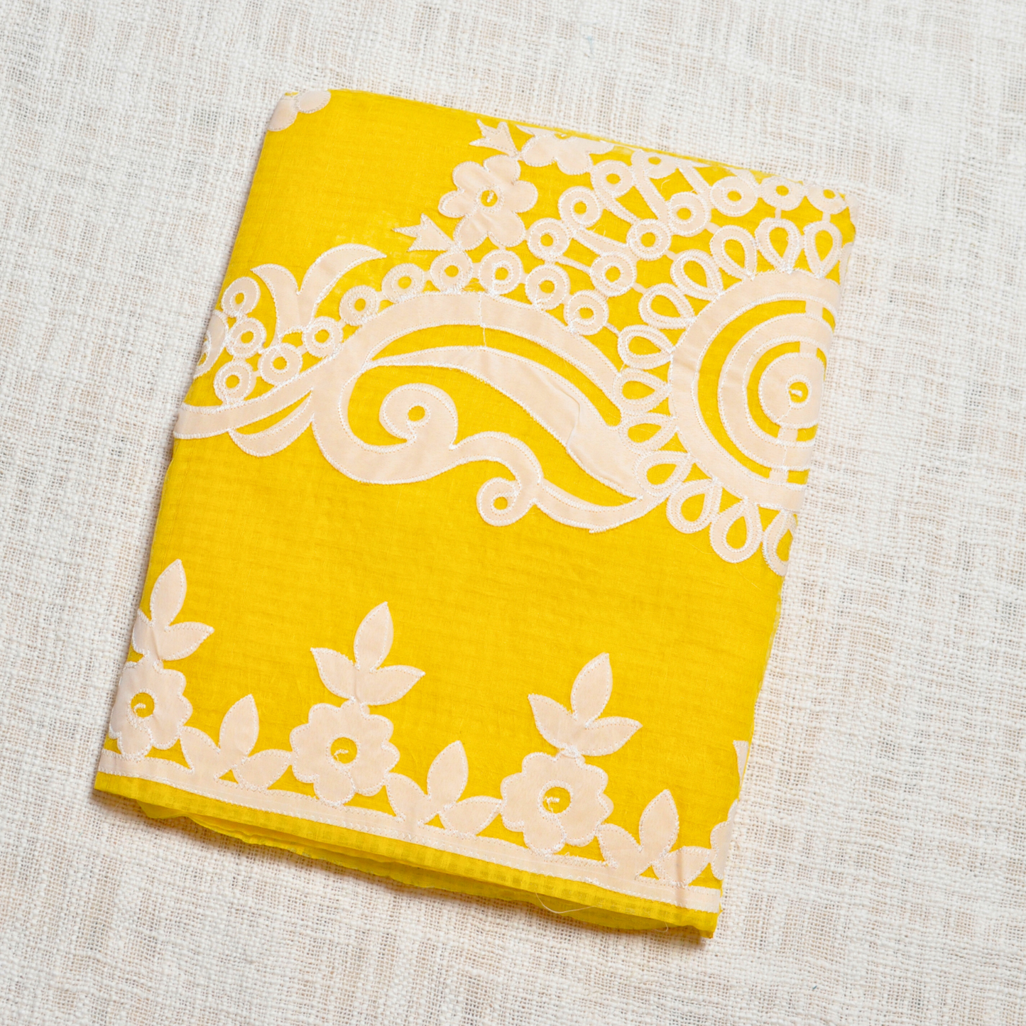 Grace Woven in Threads – Resam Kota Applique Saree ✨