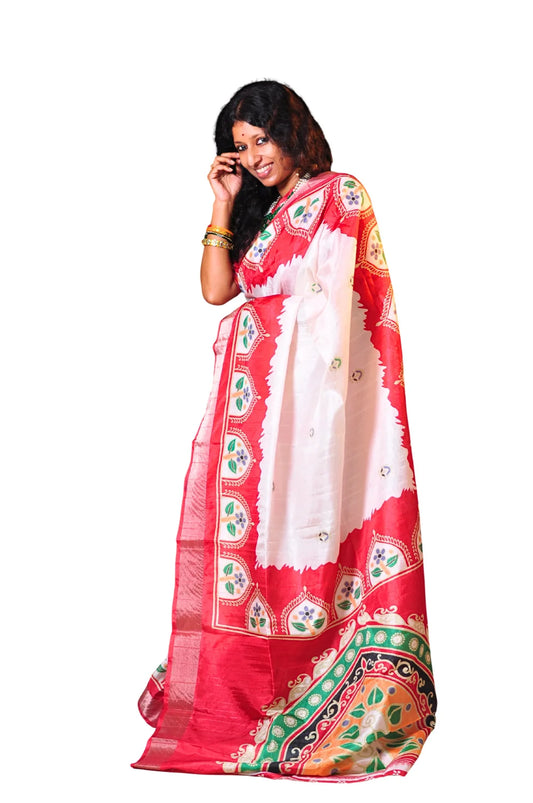 Ranga Pallavi - Handloom semi-silk