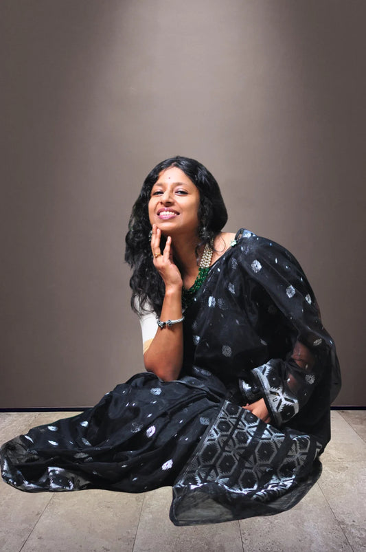 Meherbaan - Tissue Jamdani