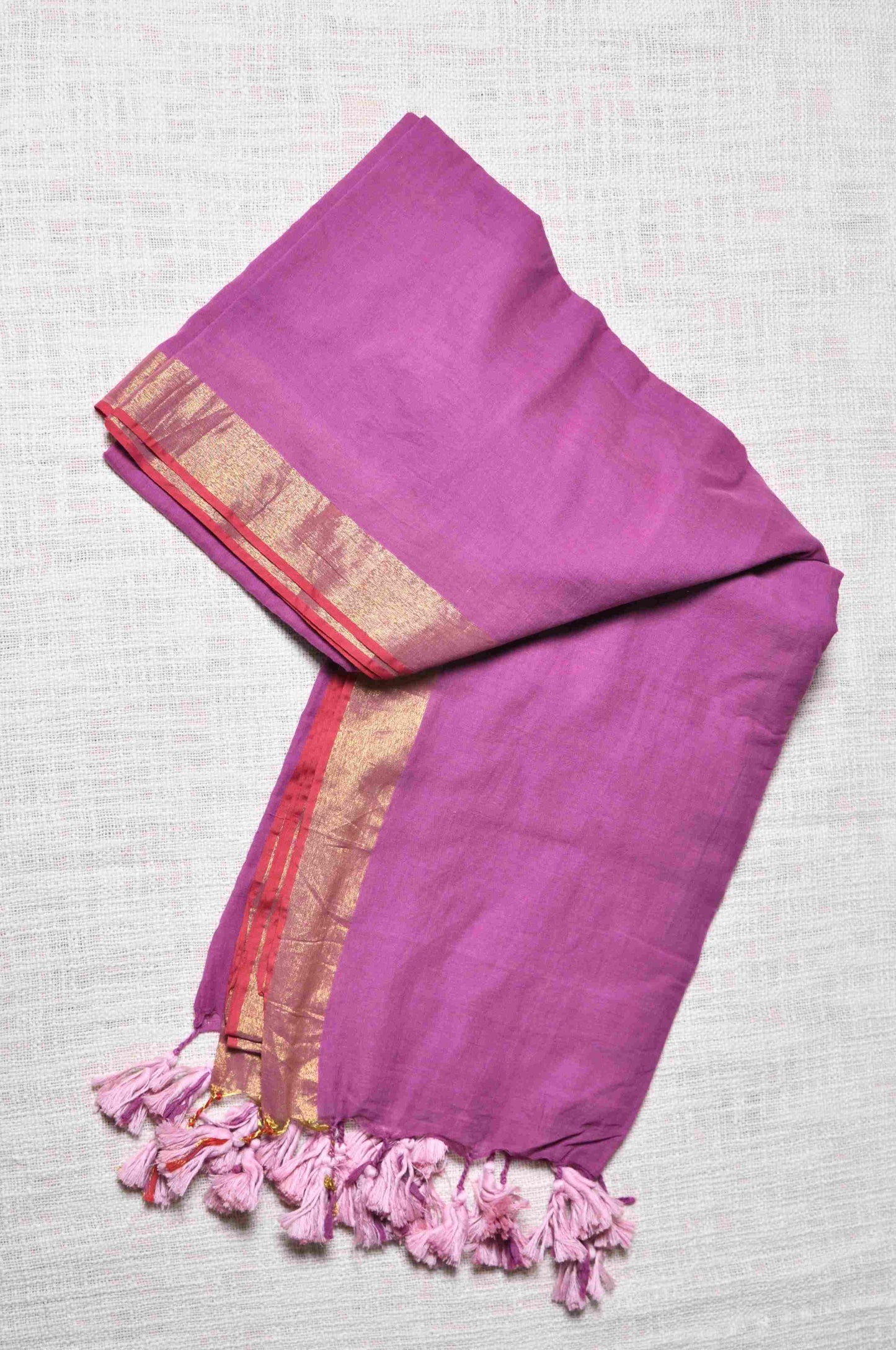 Cotton Fuljhuri Saree – Effortless Elegance in Pink