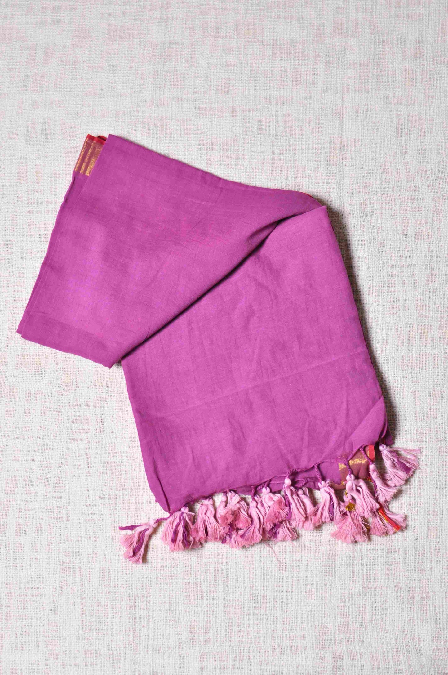 Cotton Fuljhuri Saree – Effortless Elegance in Pink