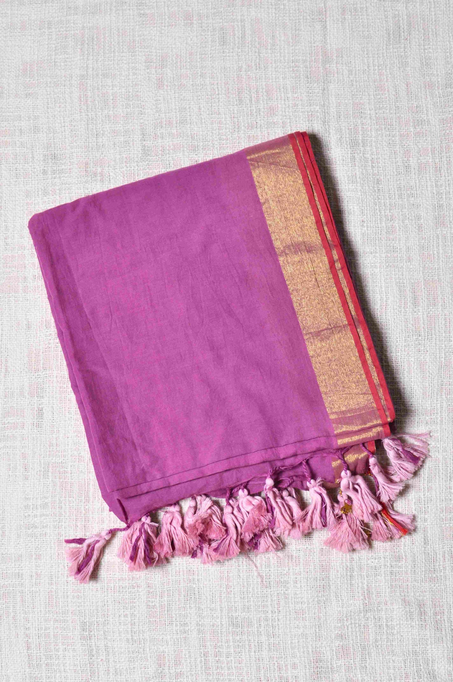Cotton Fuljhuri Saree – Effortless Elegance in Pink
