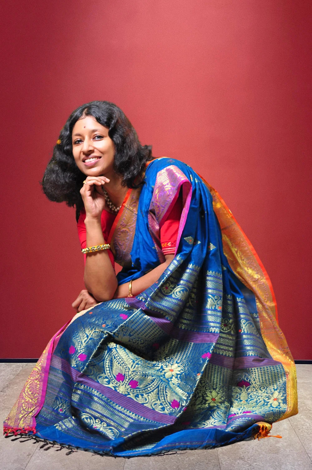 Neelkamal - Khadi Benarasi
