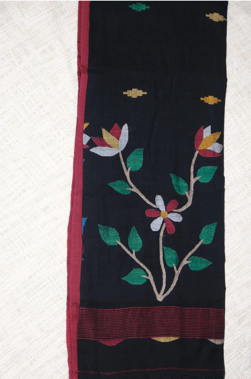 Midnight Melody – Soft Jamdani