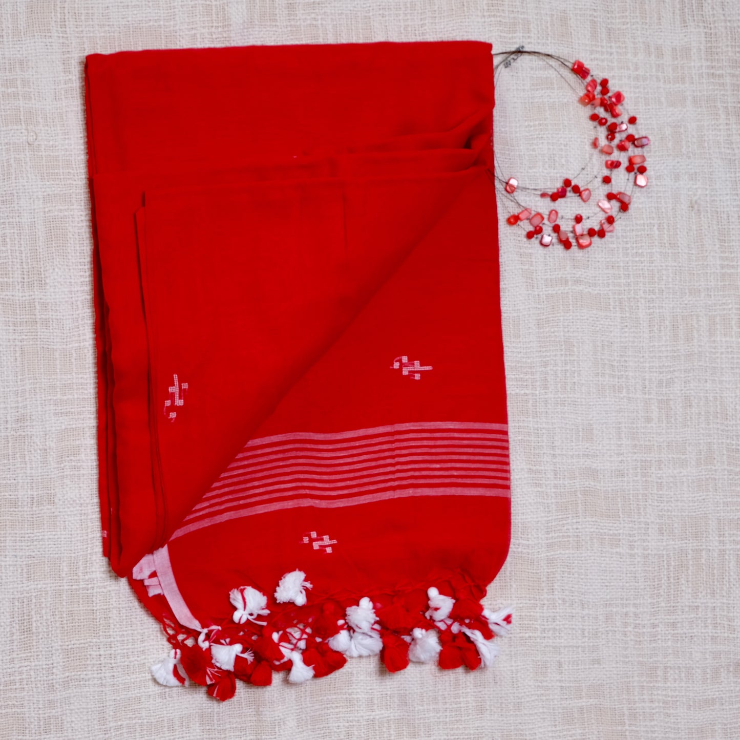 Soft Cotton Khadi Saree with Blouse Piece – Timeless Elegance & Everyday Comfort ✨