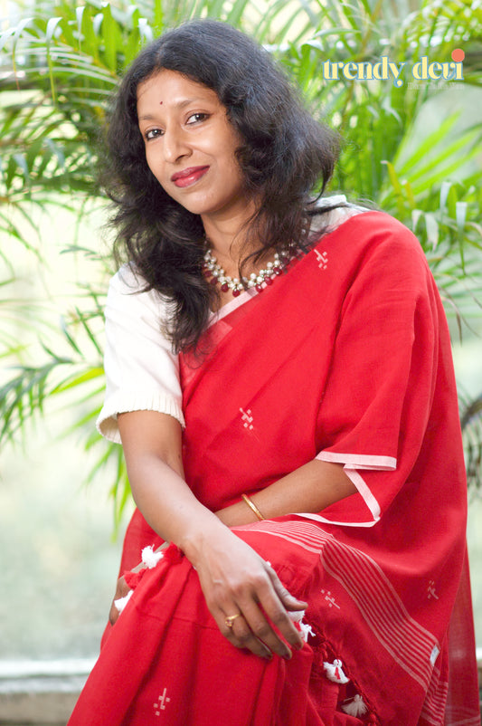 Soft Cotton Khadi Saree with Blouse Piece – Timeless Elegance & Everyday Comfort ✨