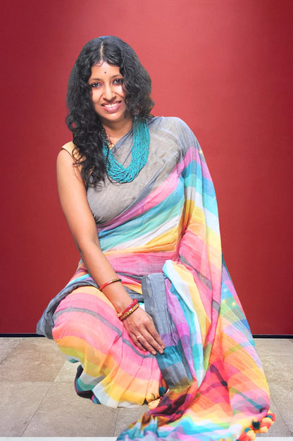 Rangrekha - Cotton Khadi