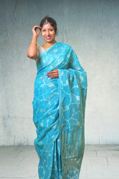 Neelanjana - Cotton Jamdani