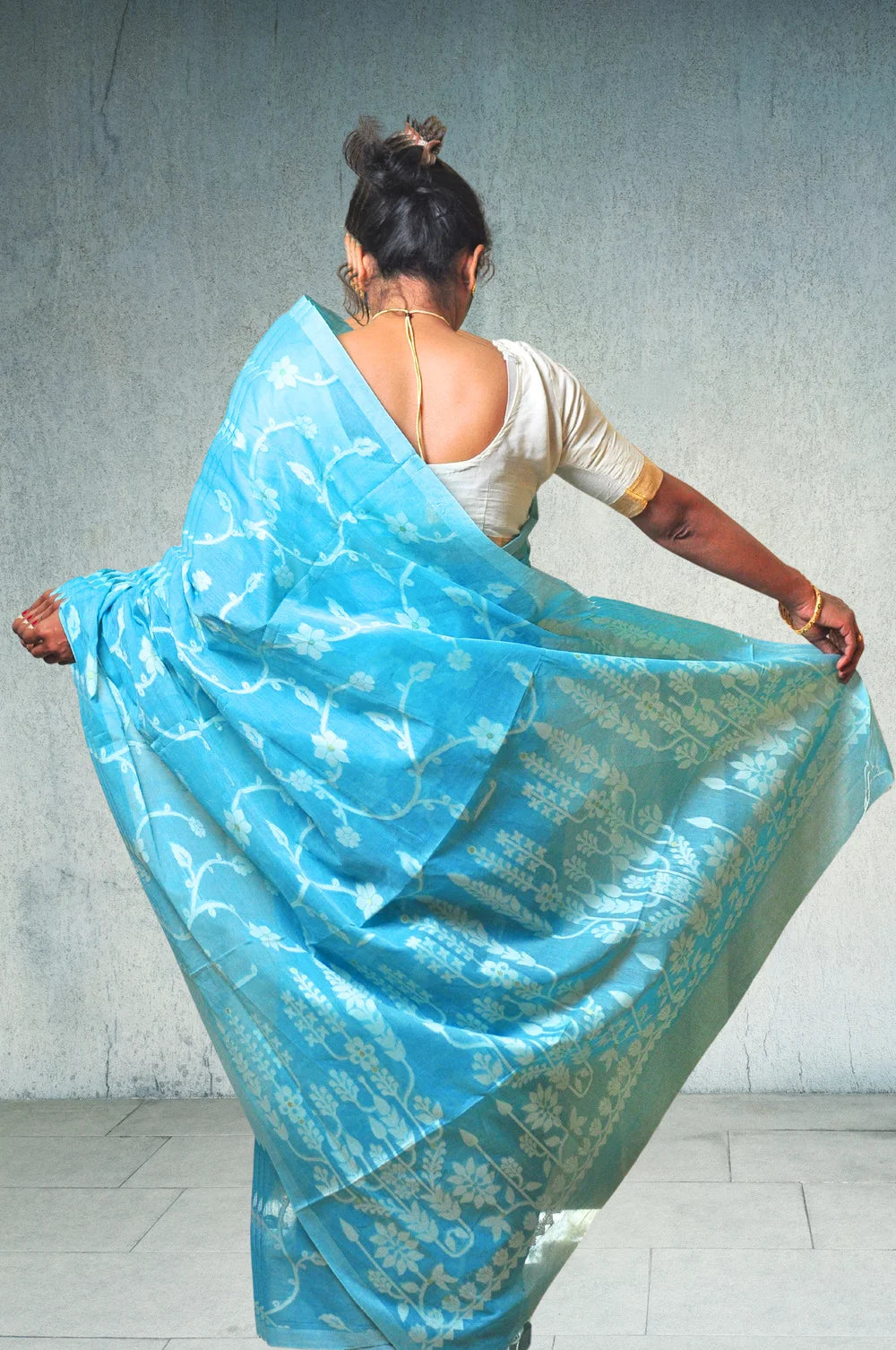 Neelanjana - Cotton Jamdani