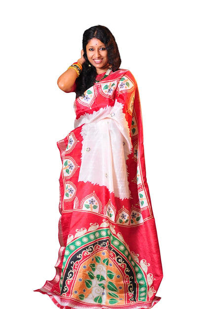 Ranga Pallavi - Handloom semi-silk