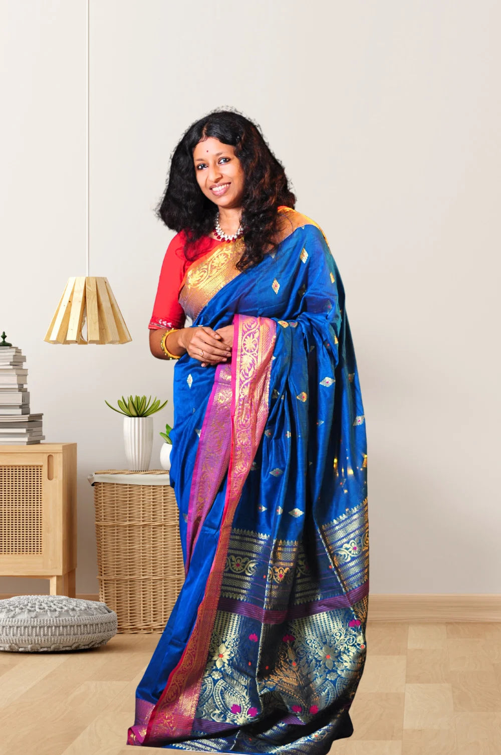 Neelkamal - Khadi Benarasi