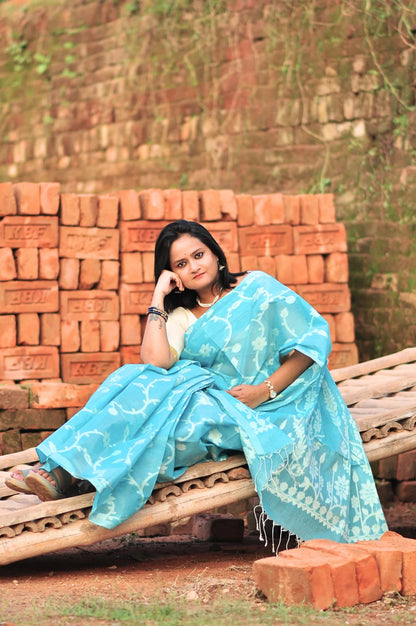 Neelanjana - Cotton Jamdani