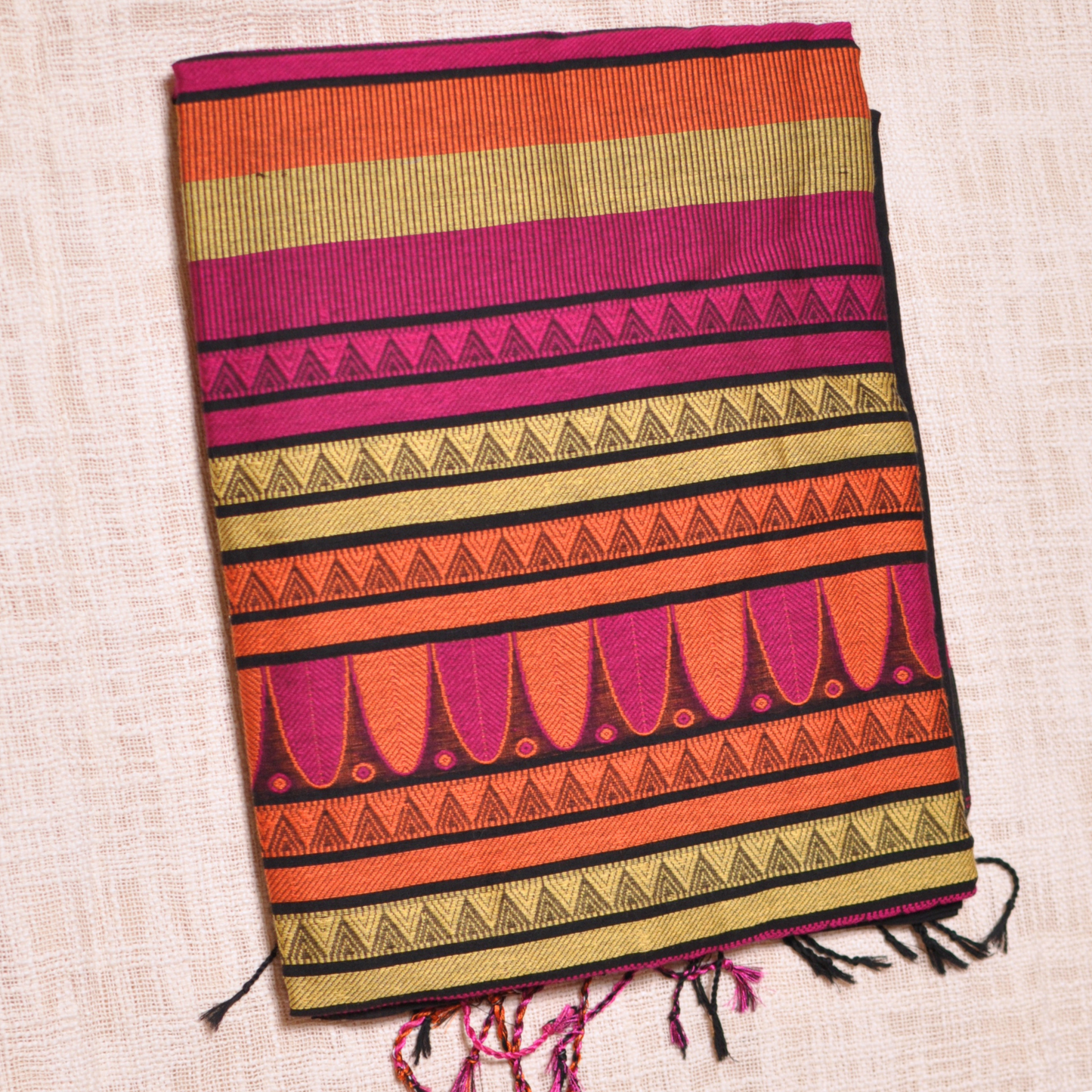 Tamas – Assam Khadi Saree with Matching Blouse Piece ✨