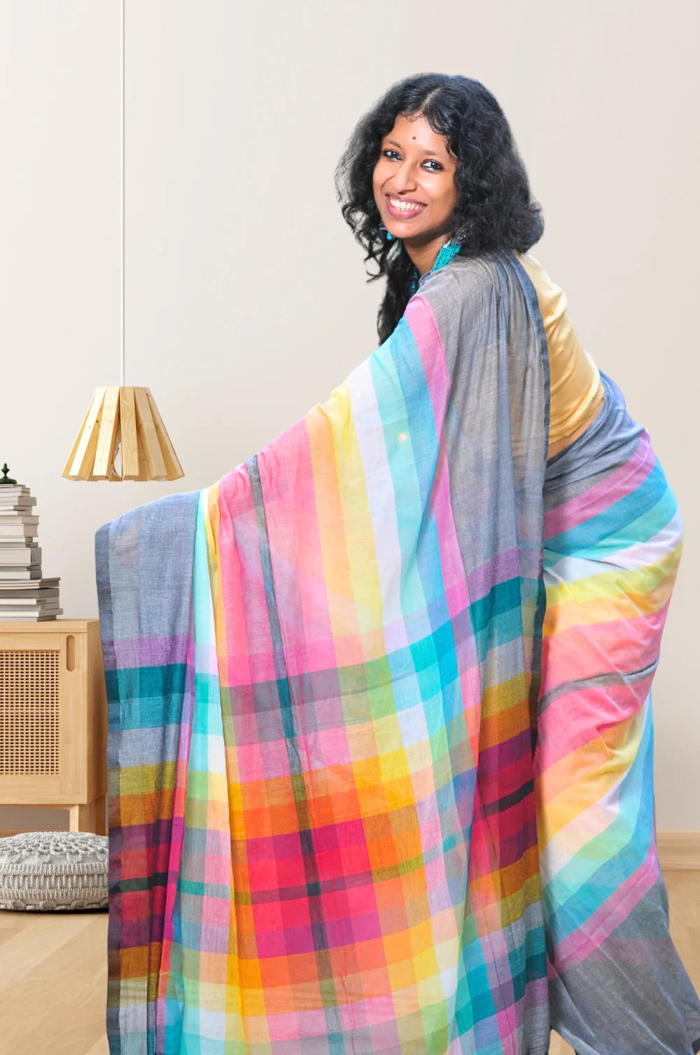 Rangrekha - Cotton Khadi
