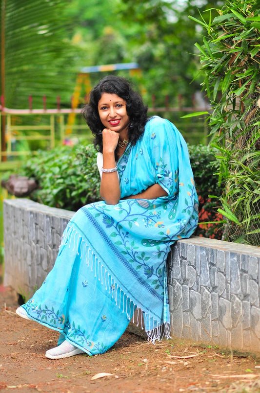 Mayuri - Soft Khadi Jamdani