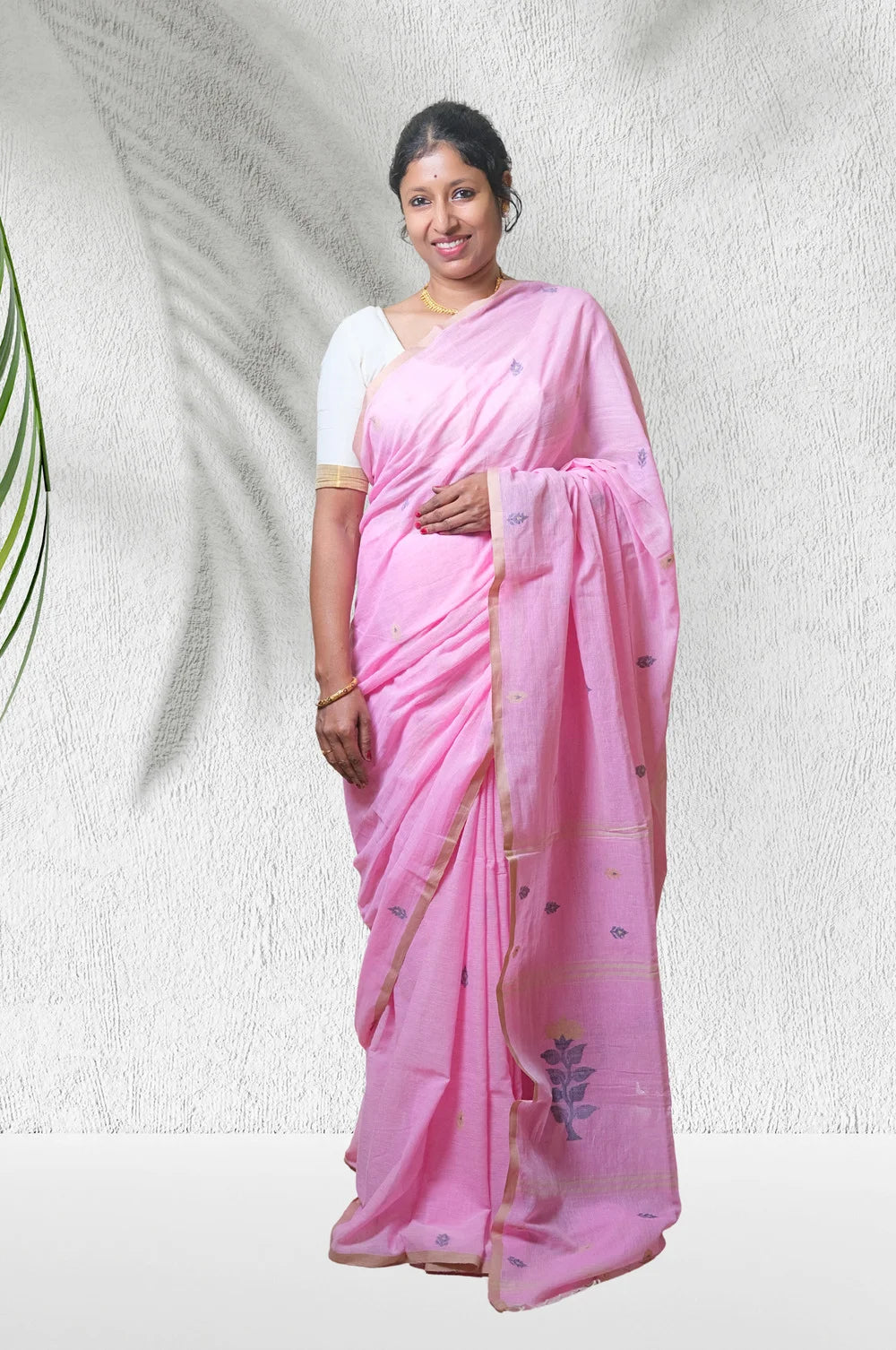 Golapi Maya - Soft Khuddar Jamdani