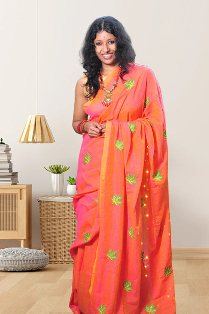 Patralekha - embroidery on cotton