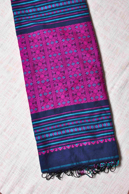 Neela - Assam Khadi Saree