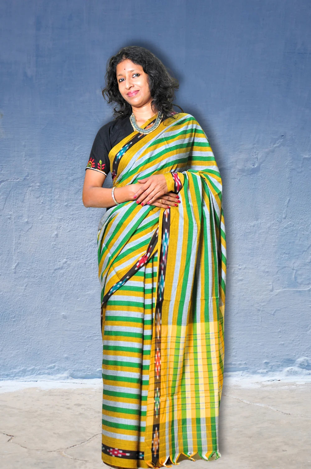 Harvest Stripe Dhaniakhali