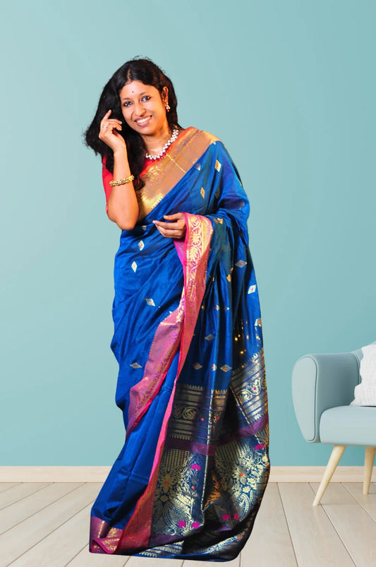 Neelkamal - Khadi Benarasi