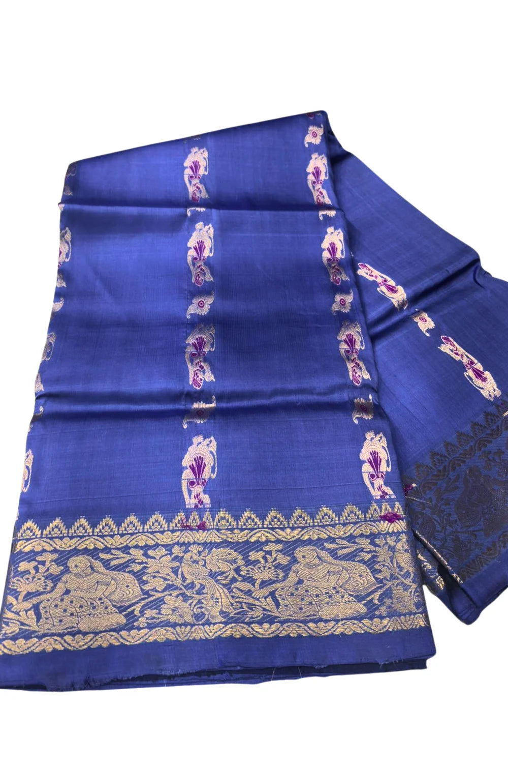 Raajnandini — Handwoven Swarno Katan (Silk Mark Certified)