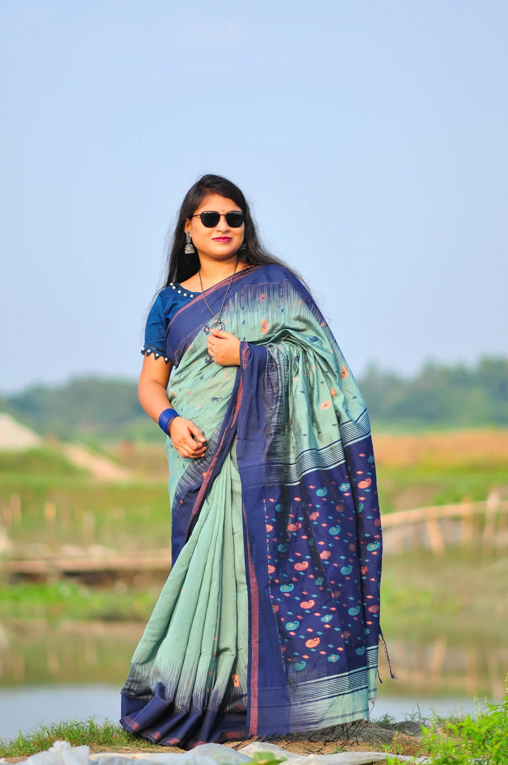 River Song - Handloom Jamdani