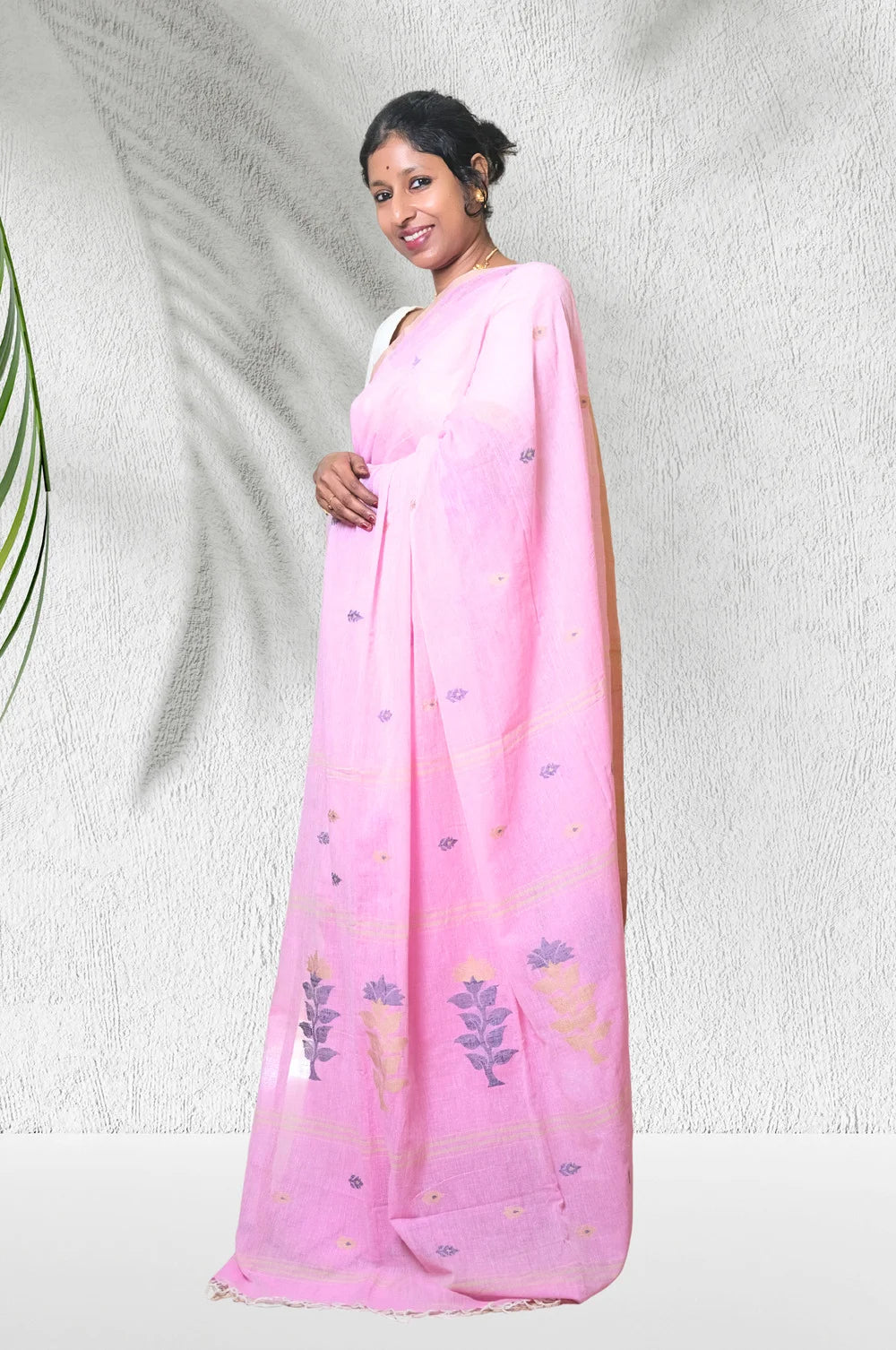 Golapi Maya - Soft Khuddar Jamdani