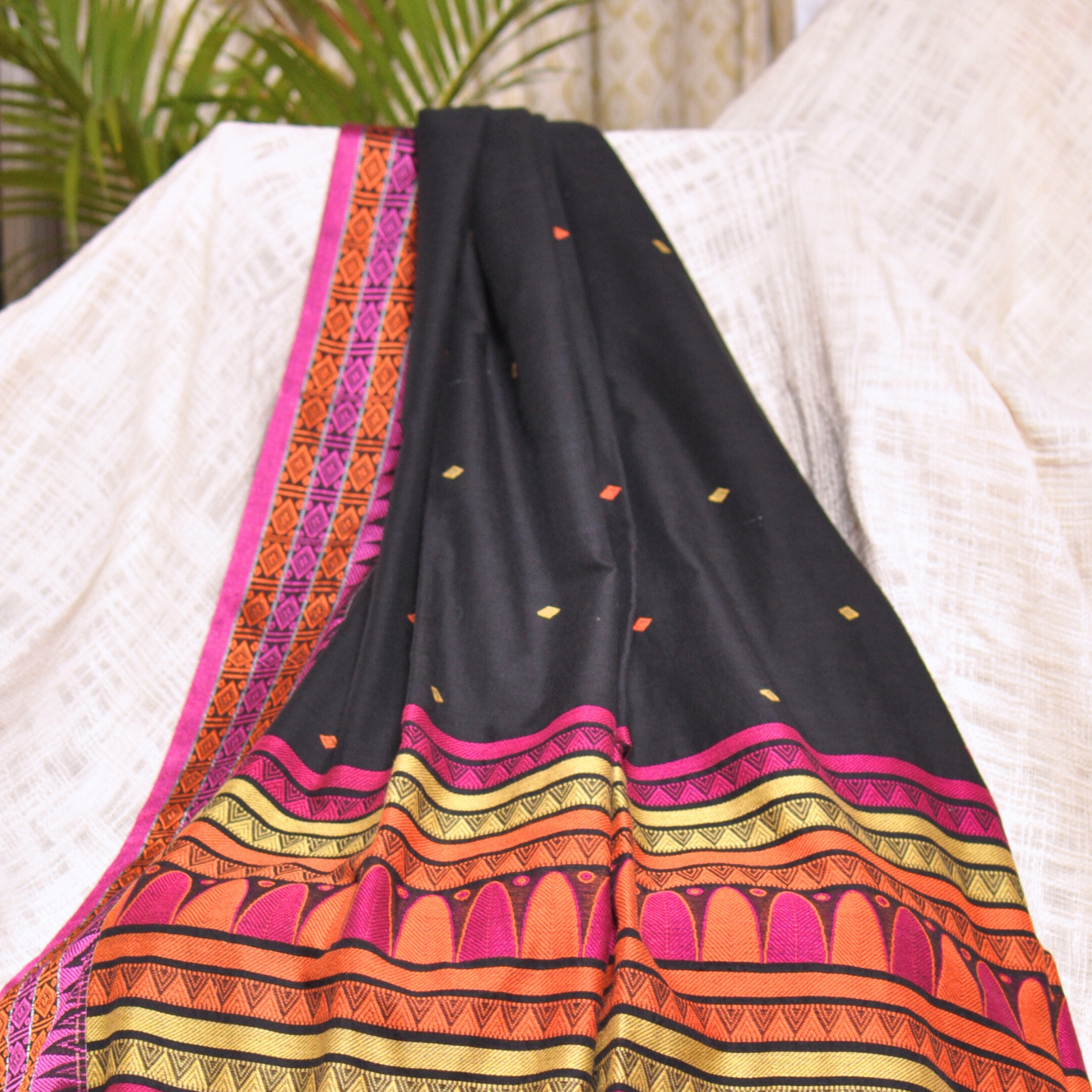 Tamas – Assam Khadi Saree with Matching Blouse Piece ✨