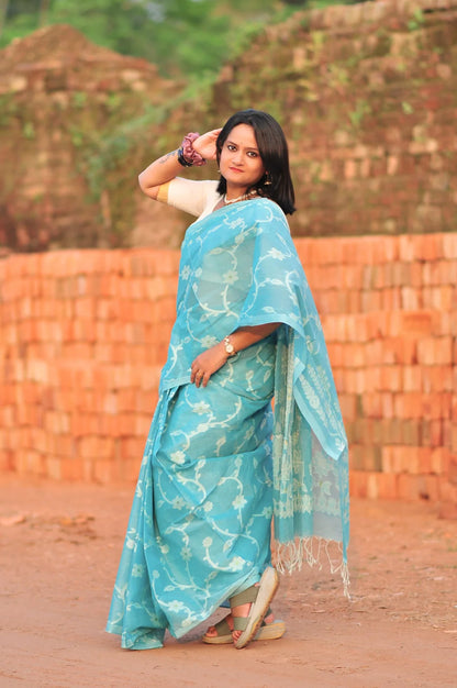 Neelanjana - Cotton Jamdani