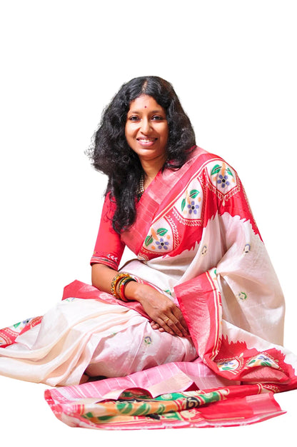 Ranga Pallavi - Handloom semi-silk