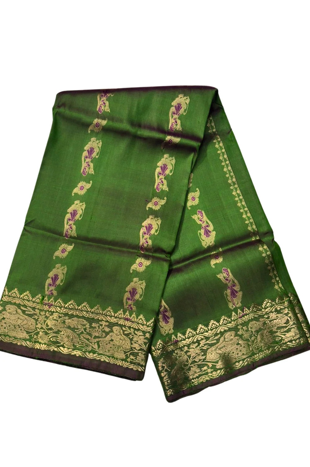 Raajnandini — Handwoven Swarno Katan (Silk Mark Certified)
