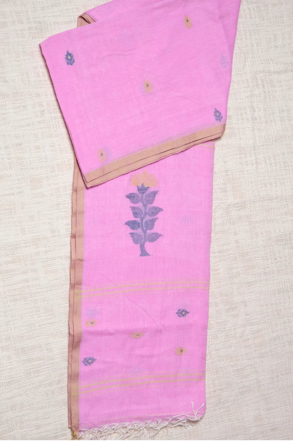 Golapi Maya - Soft Khadi Jamdani