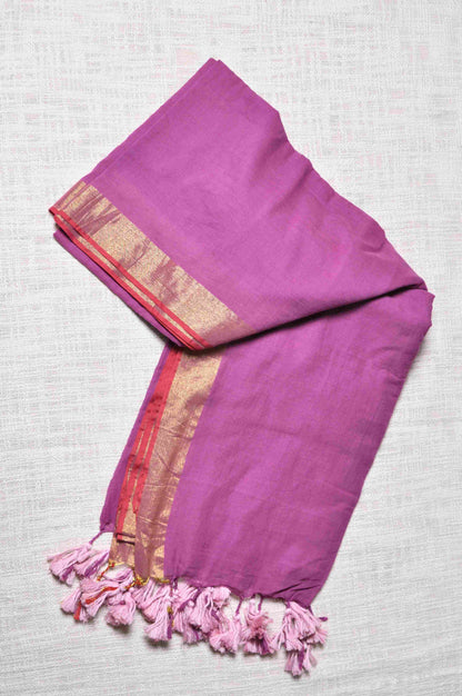 Cotton Fuljhuri Saree – Effortless Elegance in Pink