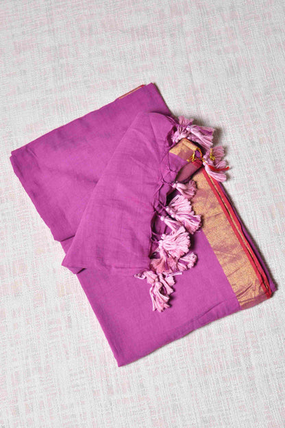 Cotton Fuljhuri Saree – Effortless Elegance in Pink