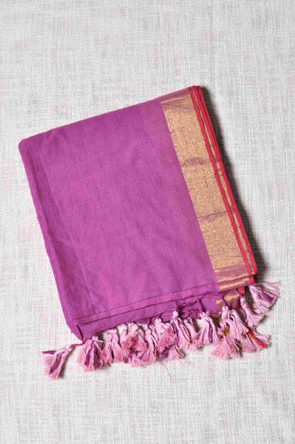 Cotton Fuljhuri Saree – Effortless Elegance in Pink