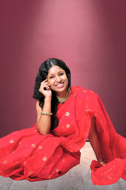 Sindoori - Handloom Jamdani