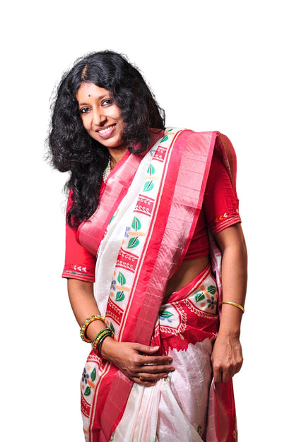 Ranga Pallavi - Handloom semi-silk