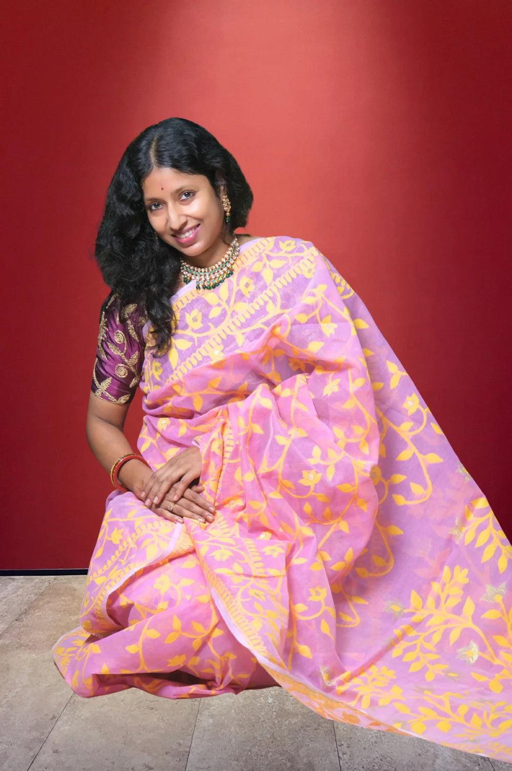 Kanaklata - Handloom Jamdani