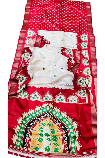 Ranga Pallavi - Handloom semi-silk