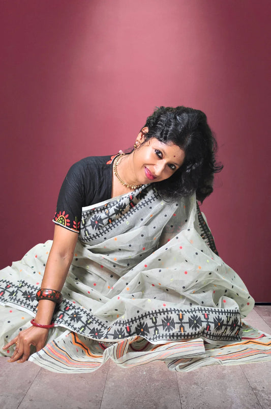 Rekha - Handloom Jamdani
