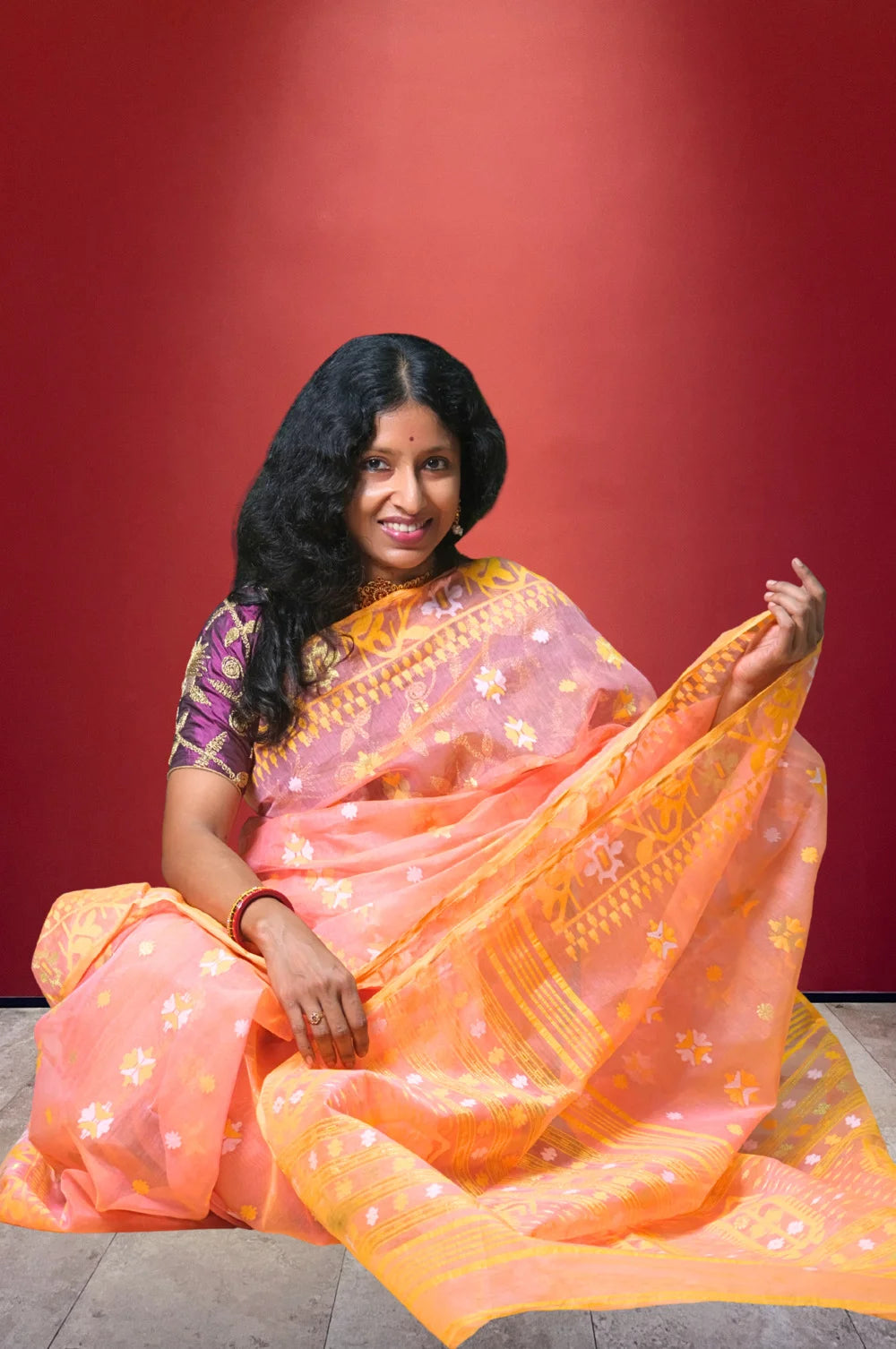 Anuragini - Handloom Jamdani