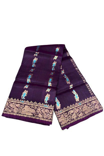 Raajnandini — Handwoven Swarno Katan (Silk Mark Certified)