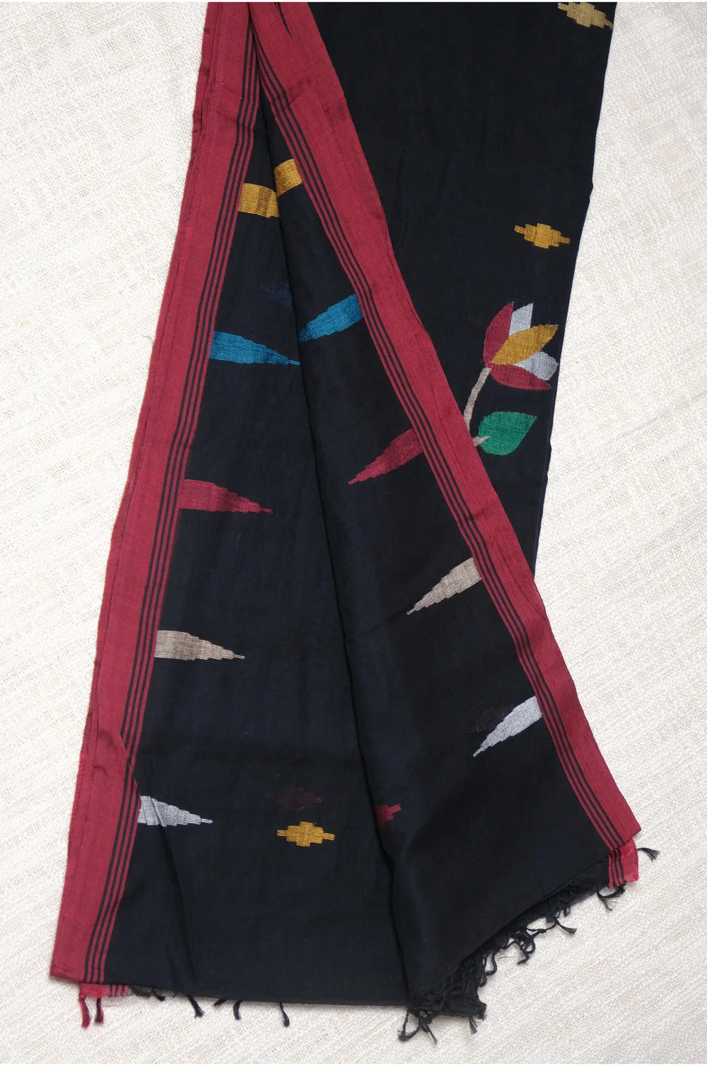 Midnight Melody – Soft Jamdani