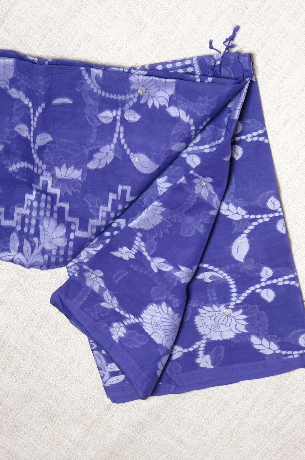 Shimmering Violet Dream – Jamdani