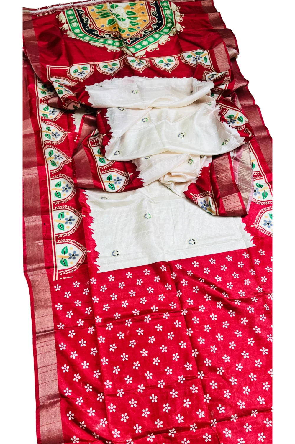 Ranga Pallavi - Handloom semi-silk