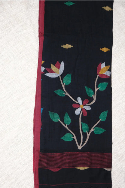 Midnight Melody – Soft Jamdani