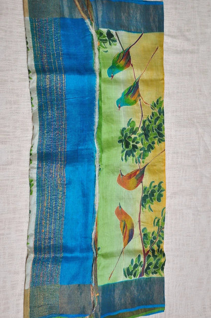 The Song of Serenity – Pure Tassar Silk