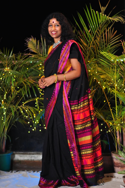 Tamas – Assam Khadi Saree with Matching Blouse Piece ✨