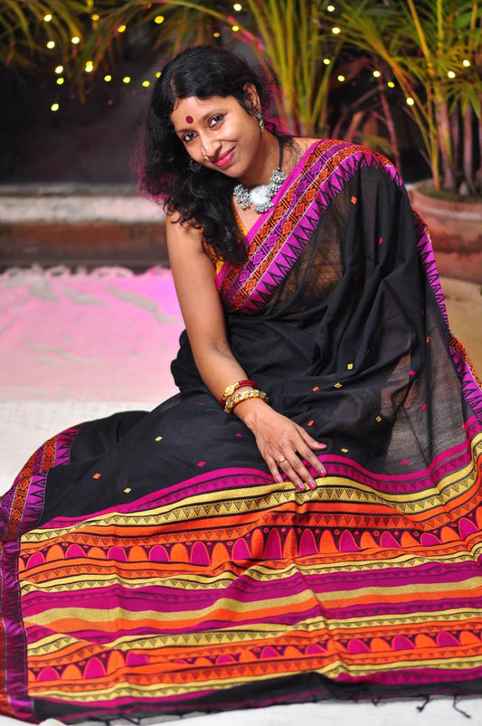 Tamas – Assam Khadi Saree with Matching Blouse Piece ✨