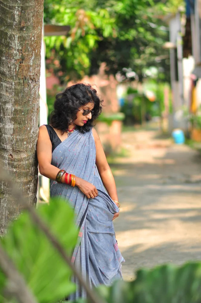 Cool Mist -  Soft Jamdani